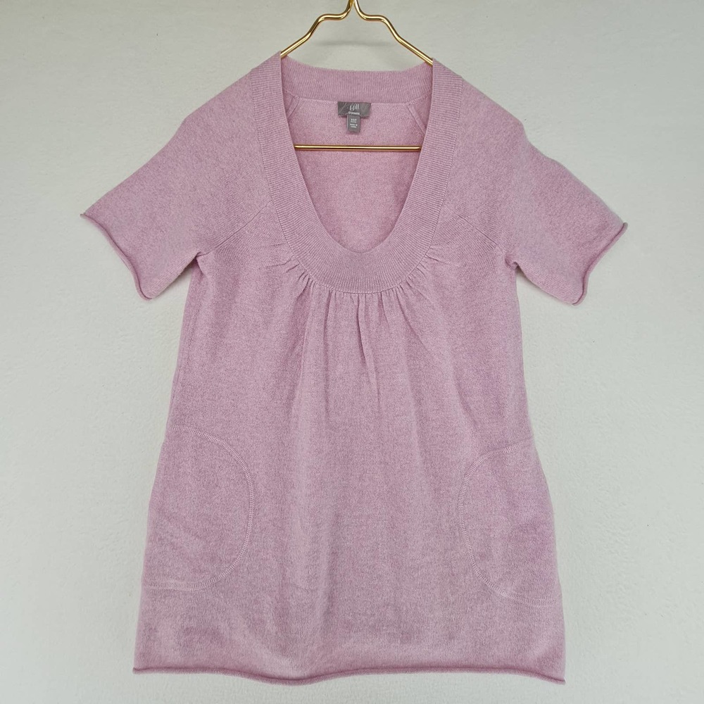 J.Jill Cashmere Top in Blush Extra Small Petite